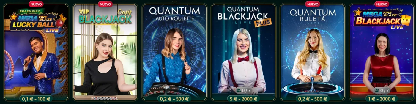 Casino en vivo Cashed casino